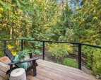 The private balcony is a perfect spot to look out over the property.