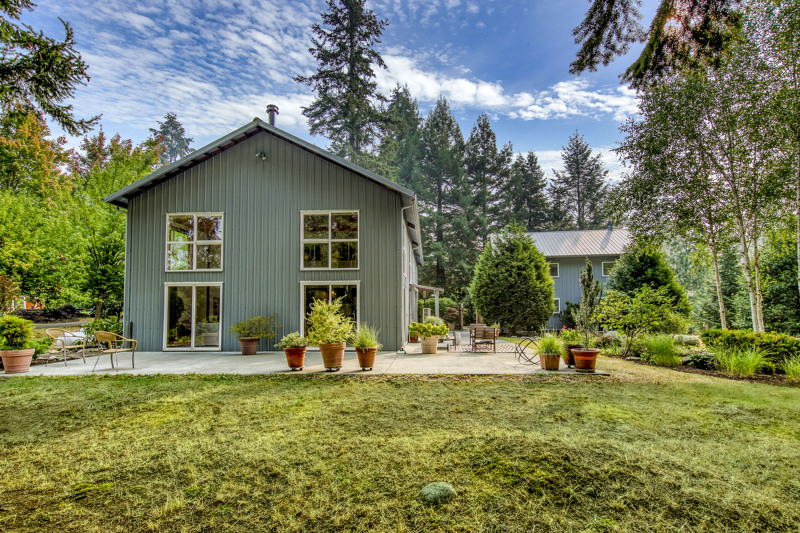 Two homes on one lot with incredible privacy and space for being in-town and so close to everything!