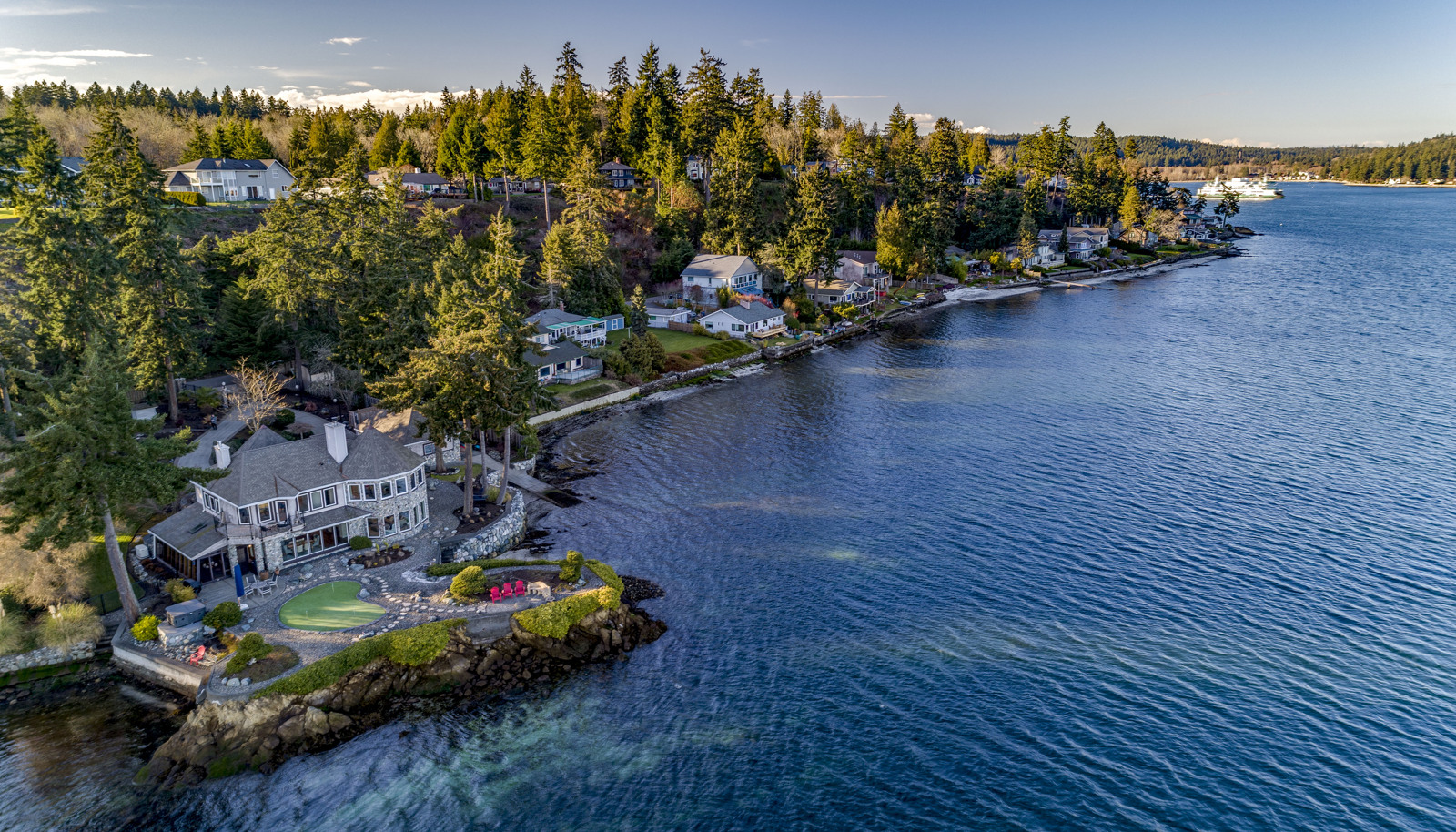 You have likely never seen a waterfront property quite like this! Now there is a direct ferry service to Downtown Seattle from S