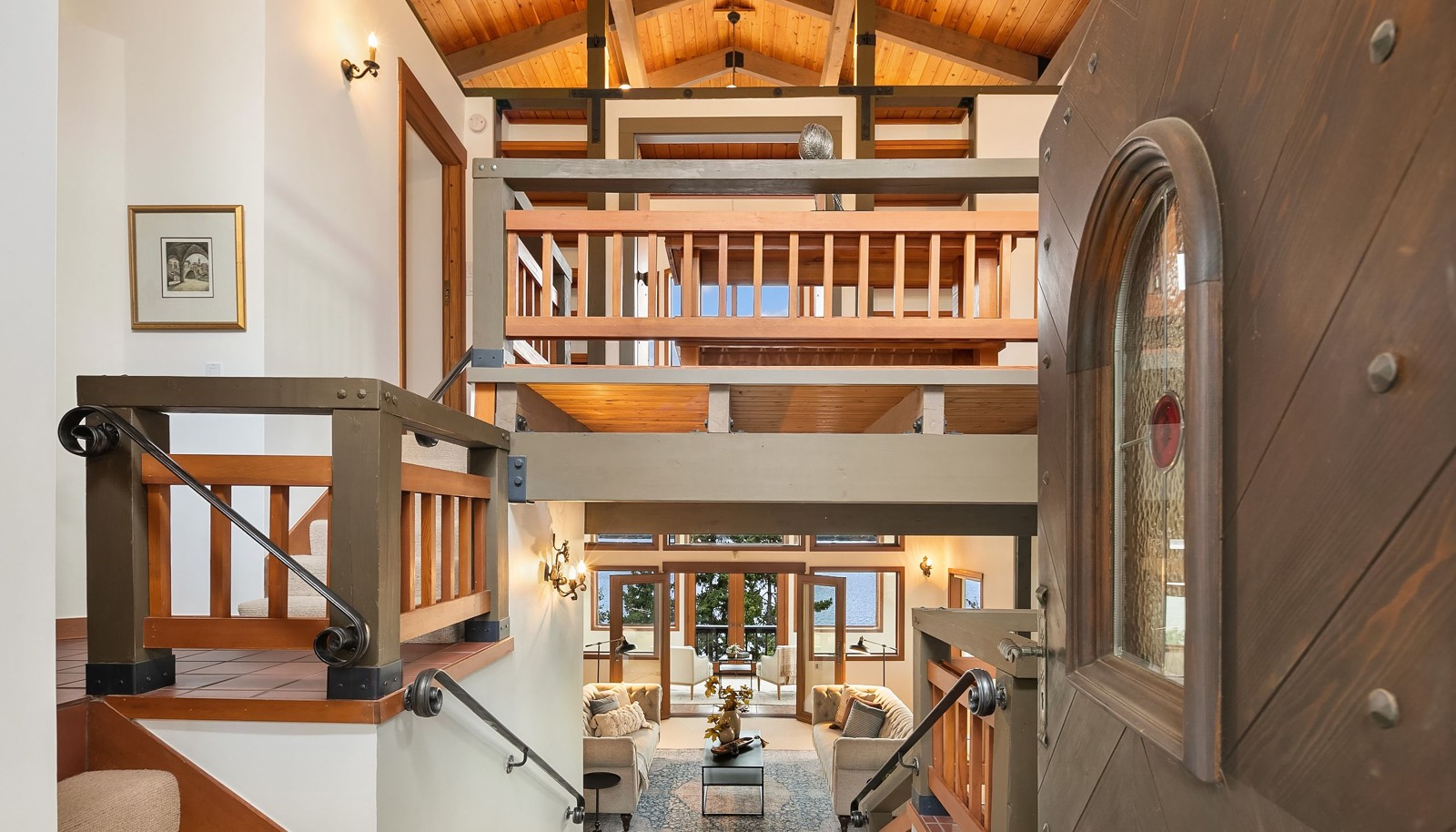 Beautiful custom mill / woodwork, attention to detail and top quality construction attract your immediate attention upon entering this home, until you find yourself totally captivated by the coveted, 180 degree unobstructed westerly Lake, city, mountain and sunset views from every main living space in this treasured home.