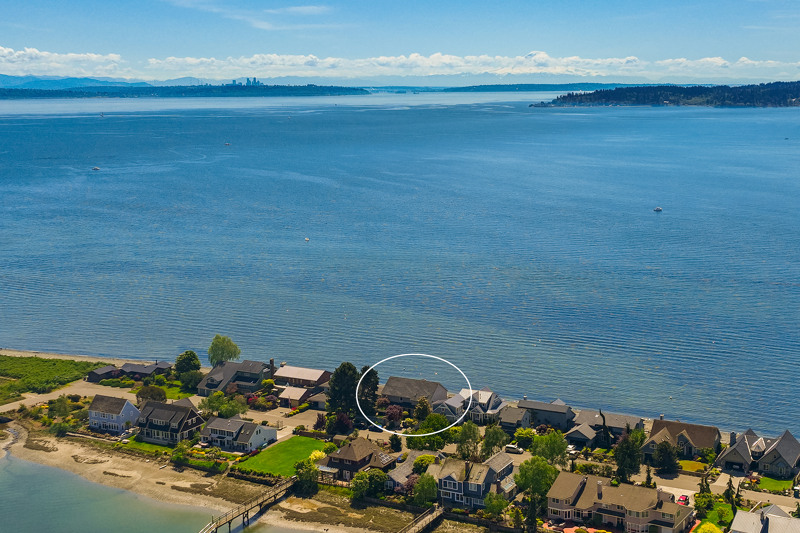 A spectacular setting like no other with prolific, breathtaking views of Puget Sound, Seattle skyline, Mt Rainier, Cascade mountains, and Bainbridge.